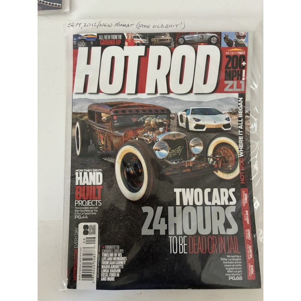 Hot Rod Magazine Lot Of 5 Various Months And Years - Picture 2 of 6